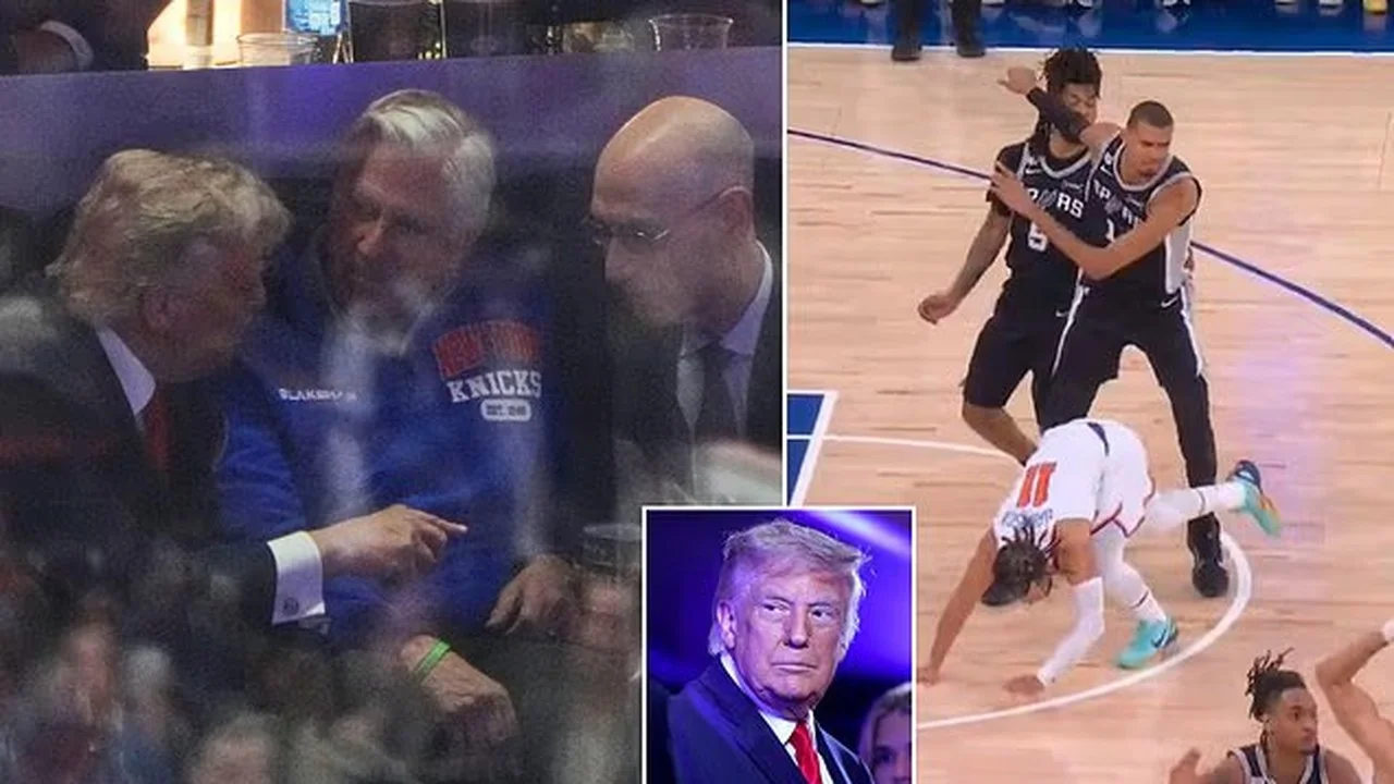 特朗普怒批总决赛争议判罚,NBA篮球市场动态前景剖析